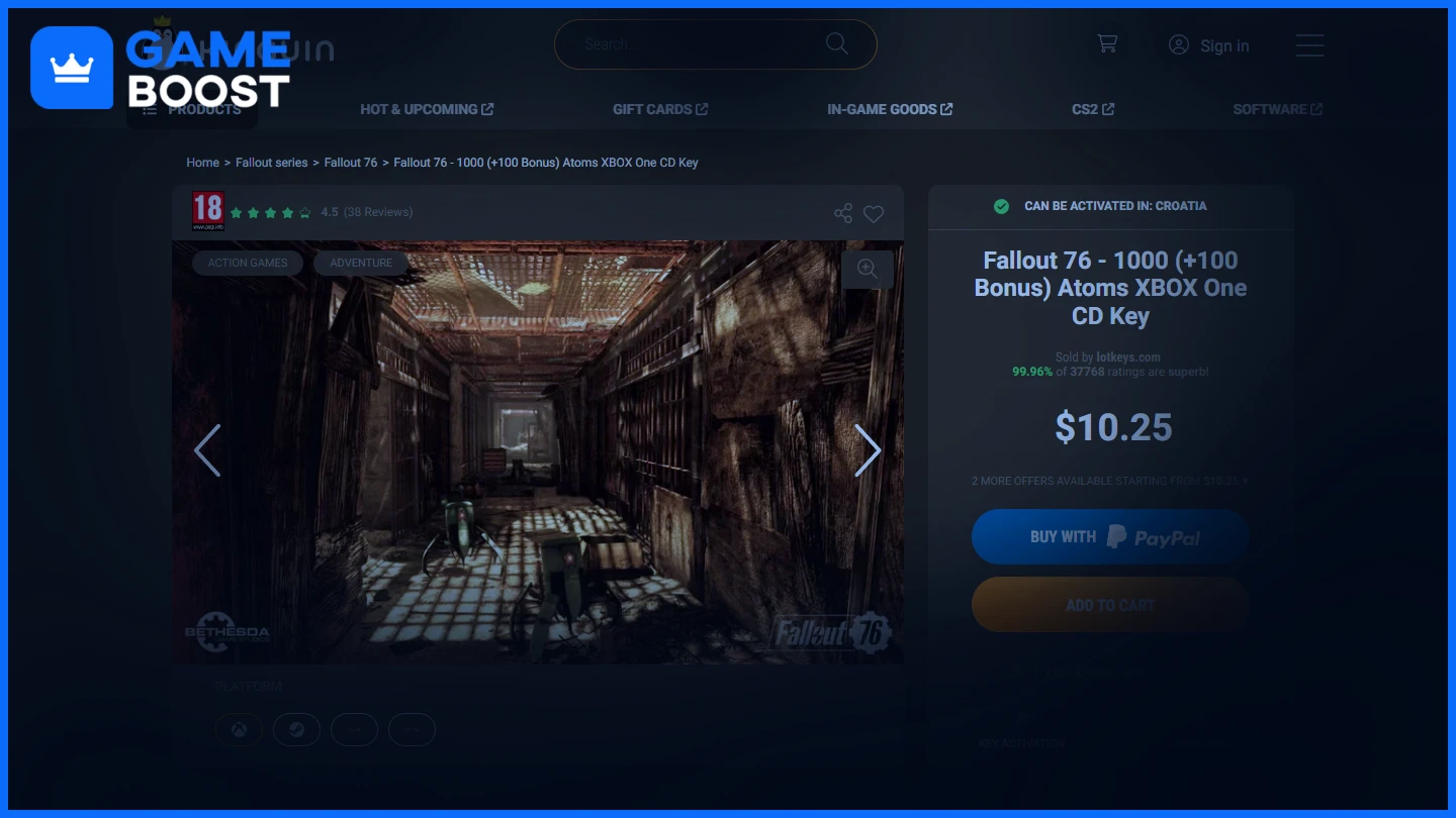 kinguin fallout 76 atoms