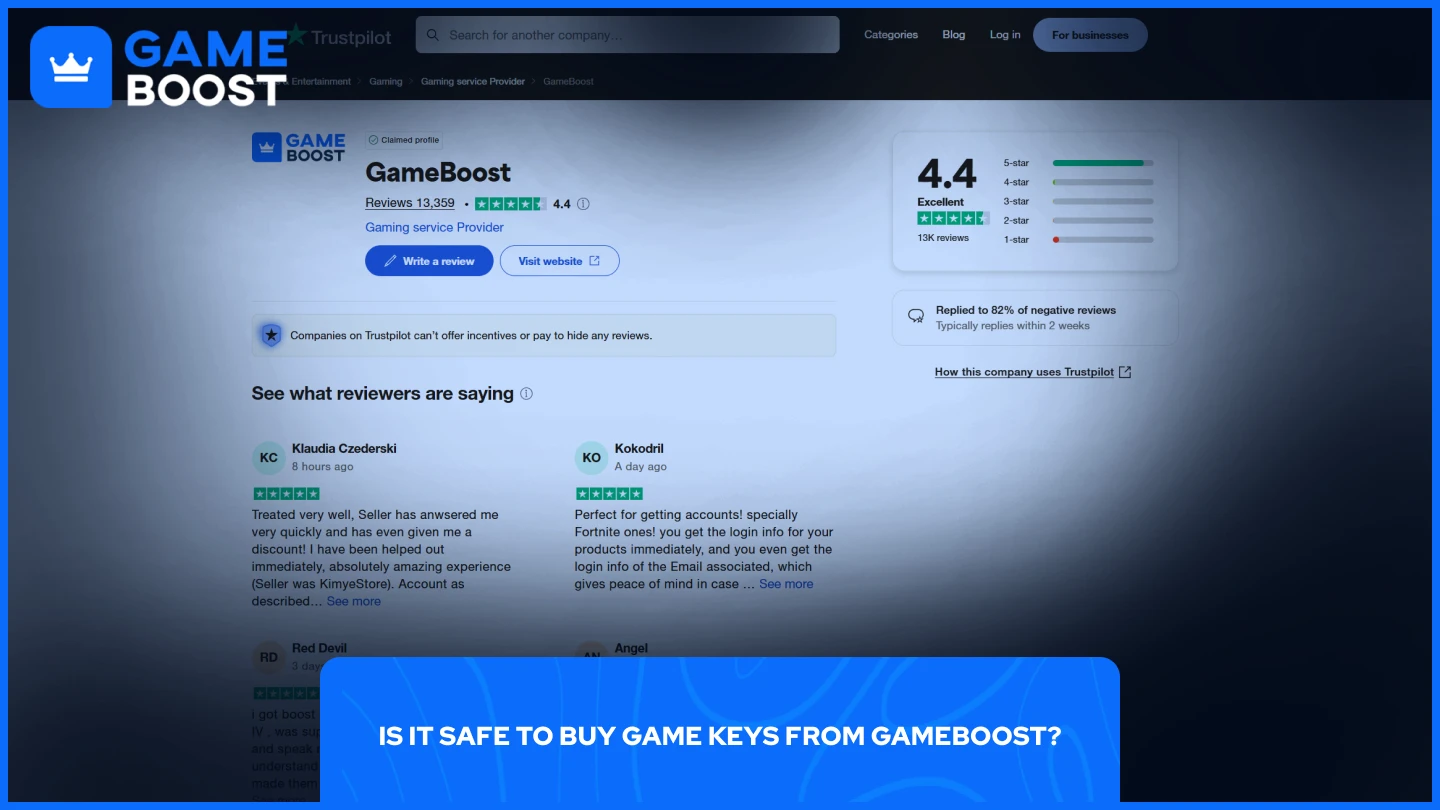 gameboost trustpilot