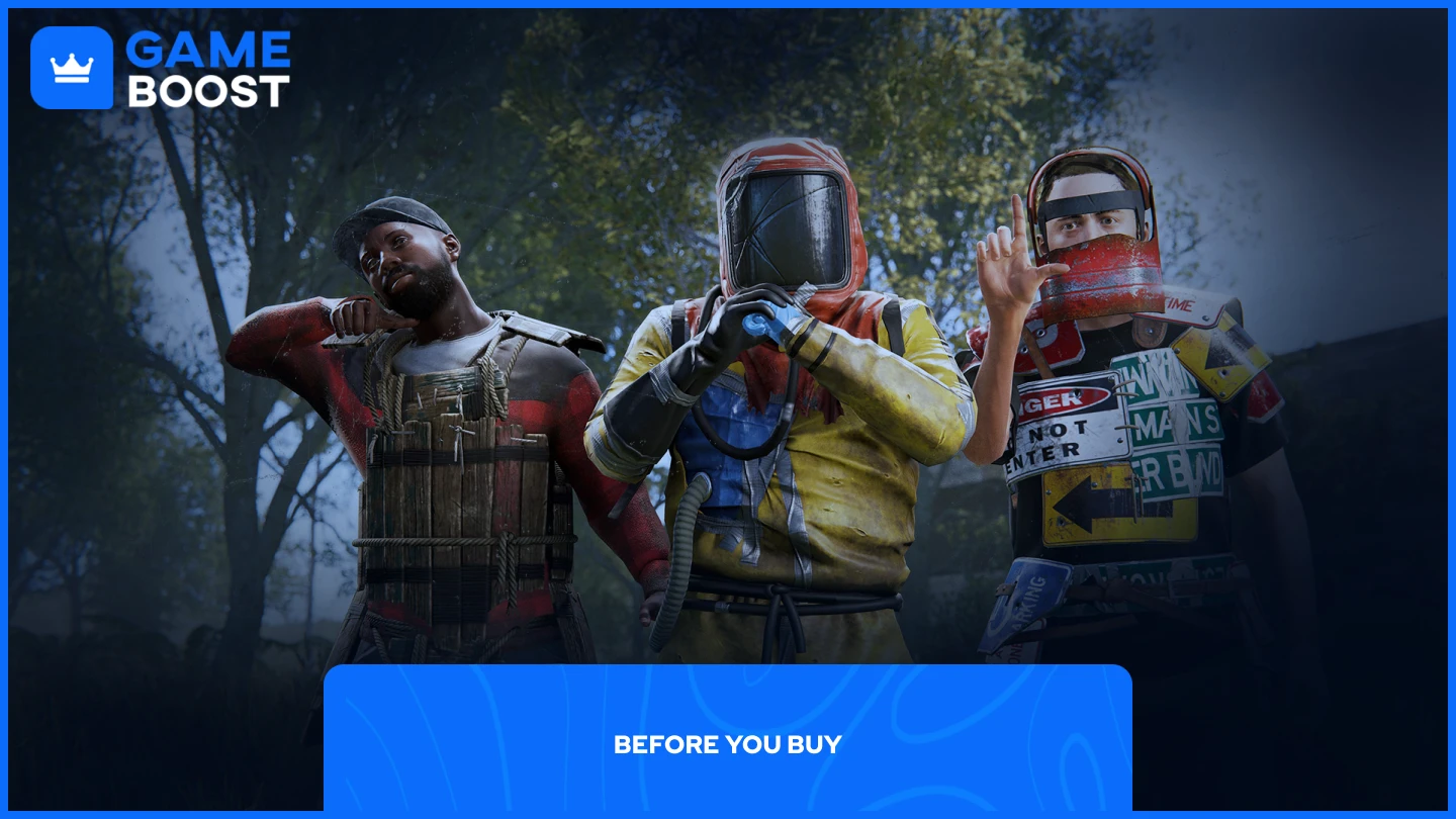 a picture of three rust characters next to each other