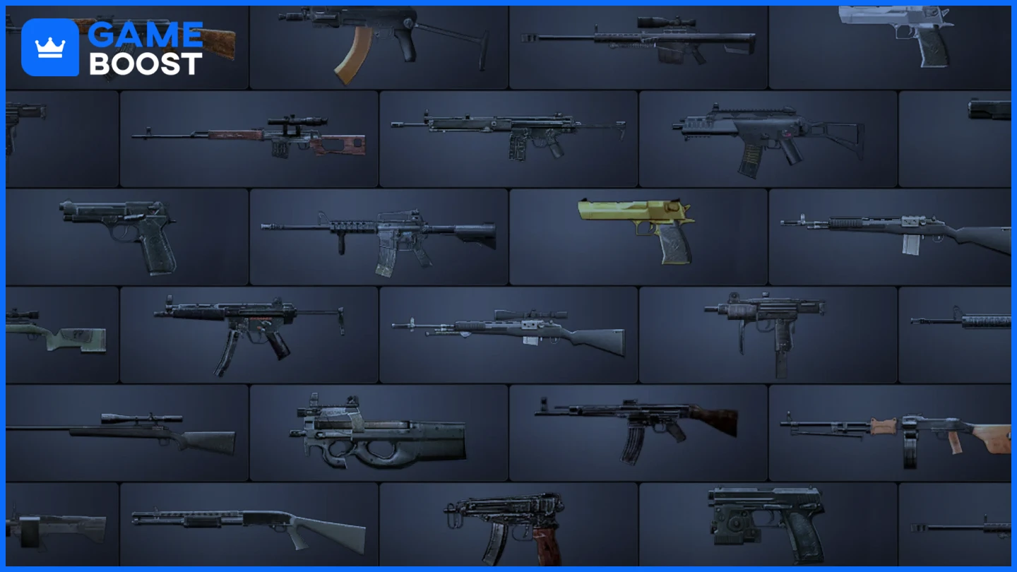 cod weapons