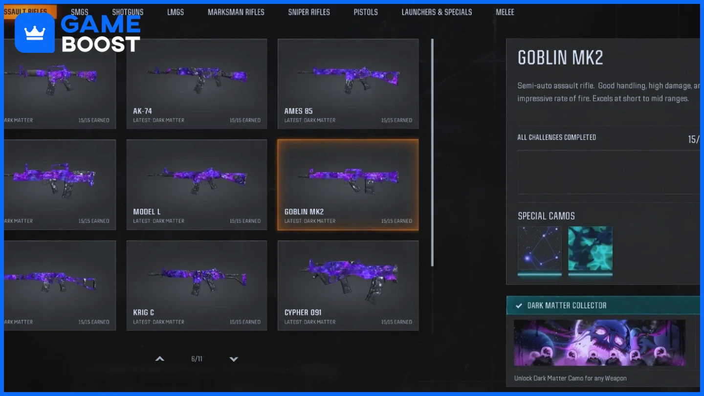 dark matter collection b06