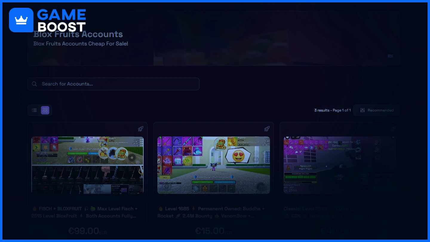 1v9 blox fruits accounts