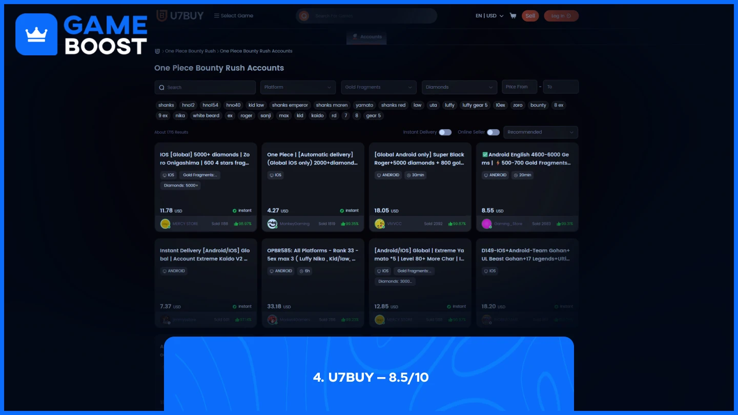 u7buy opbr accounts page