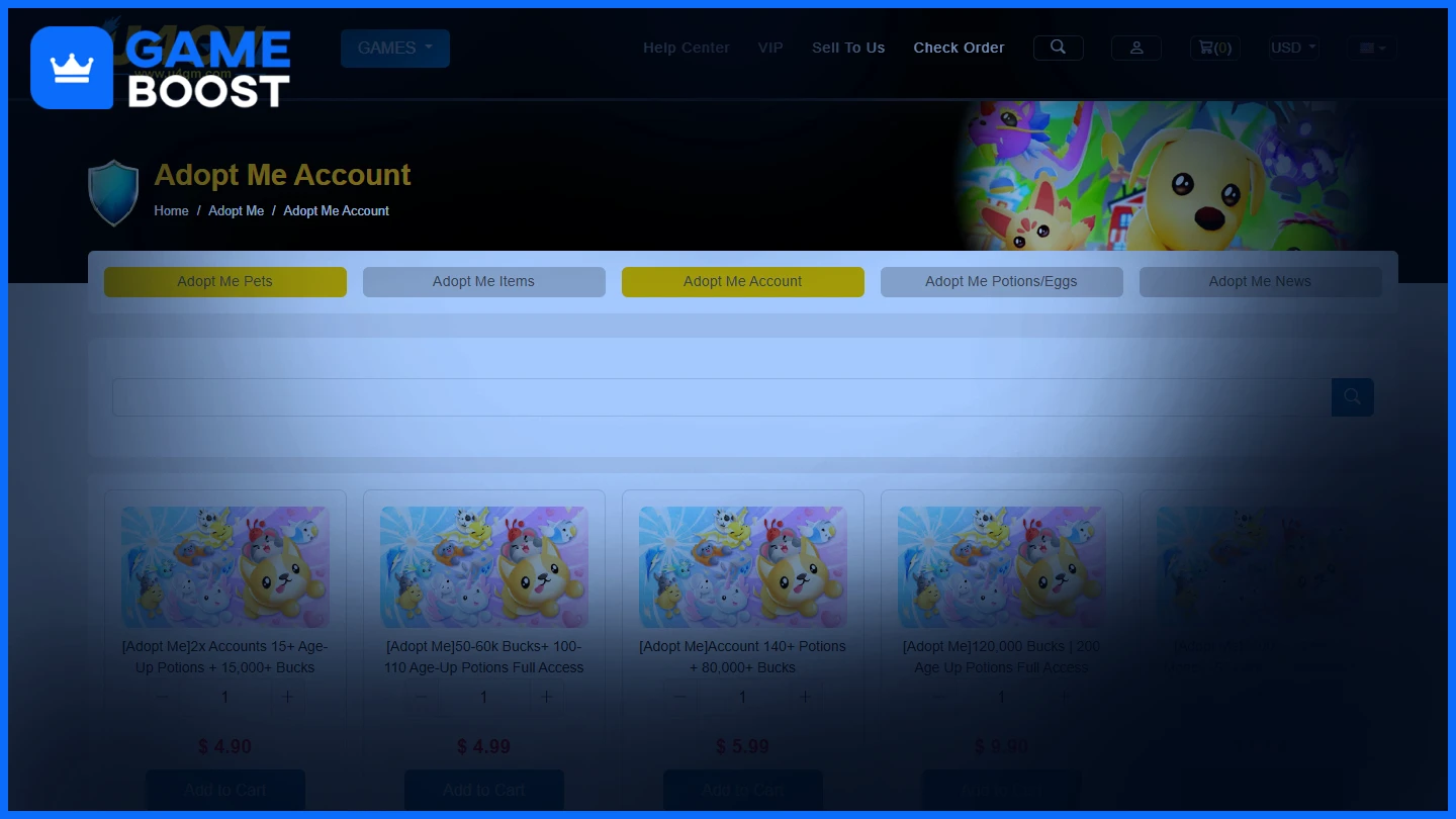 u4gm adopt me accounts 