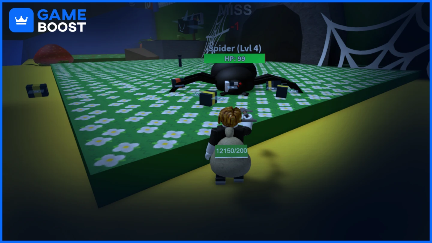 bee swarm simulator spider mob