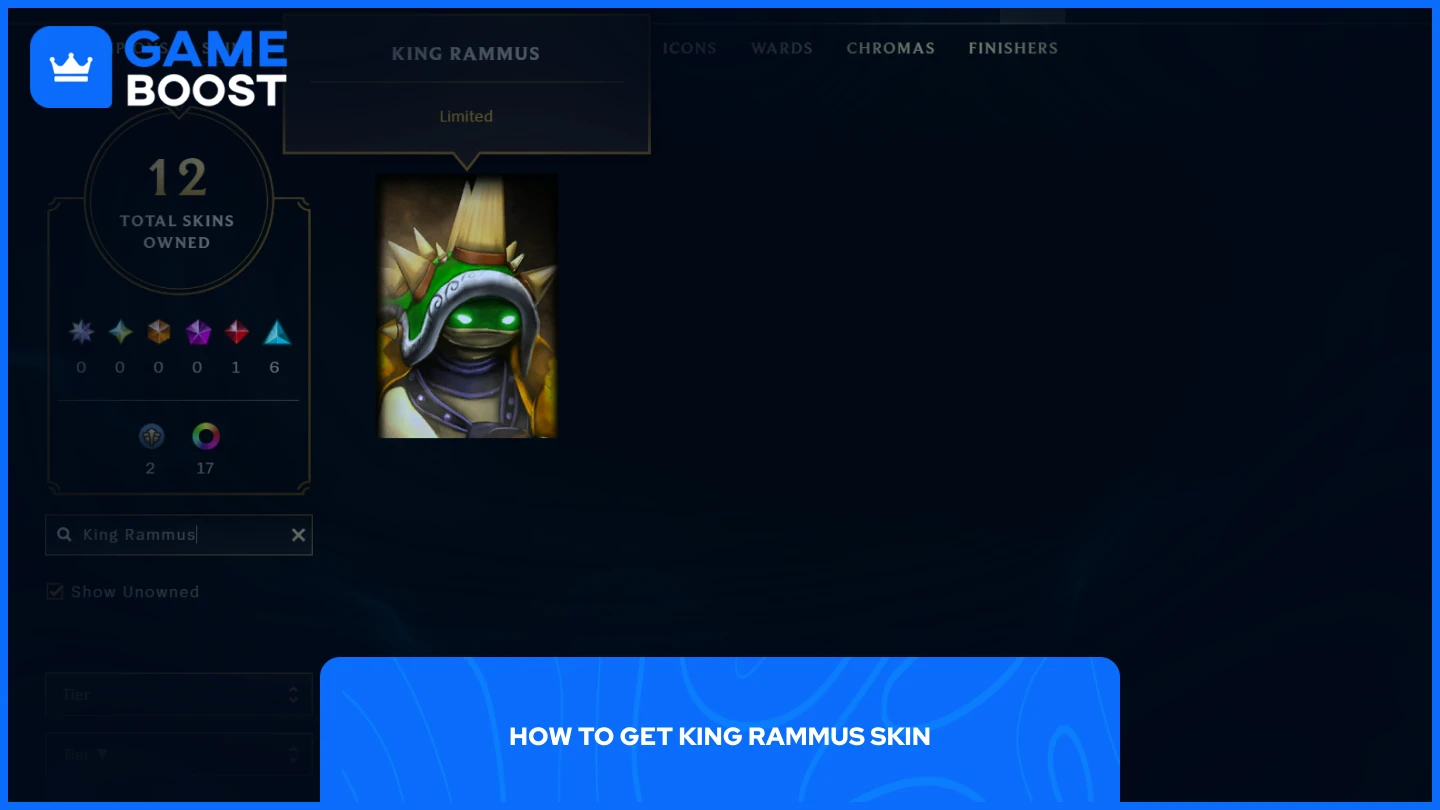 king rammus skin banner