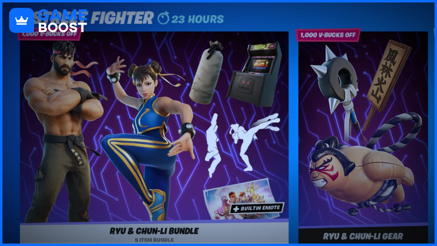 street fighter bundle fortnite