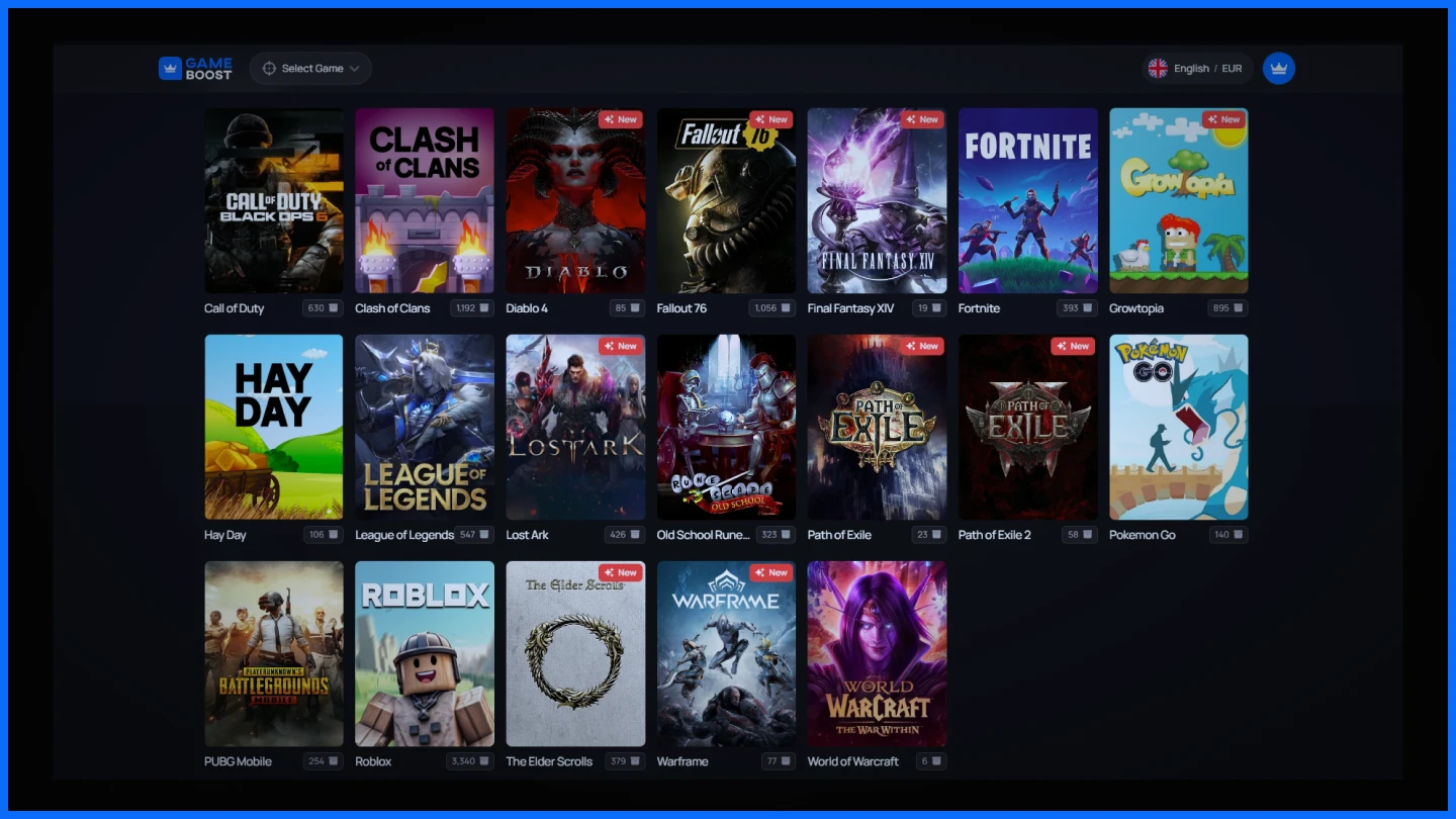 gameboost items