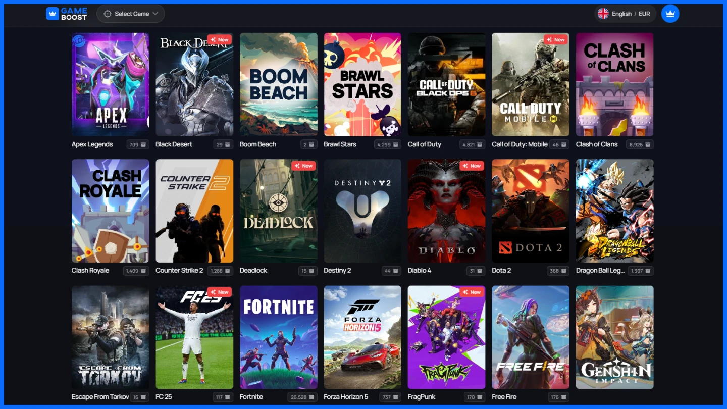 gameboost accounts