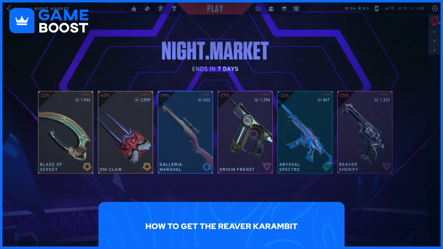 a picture of valorant night market