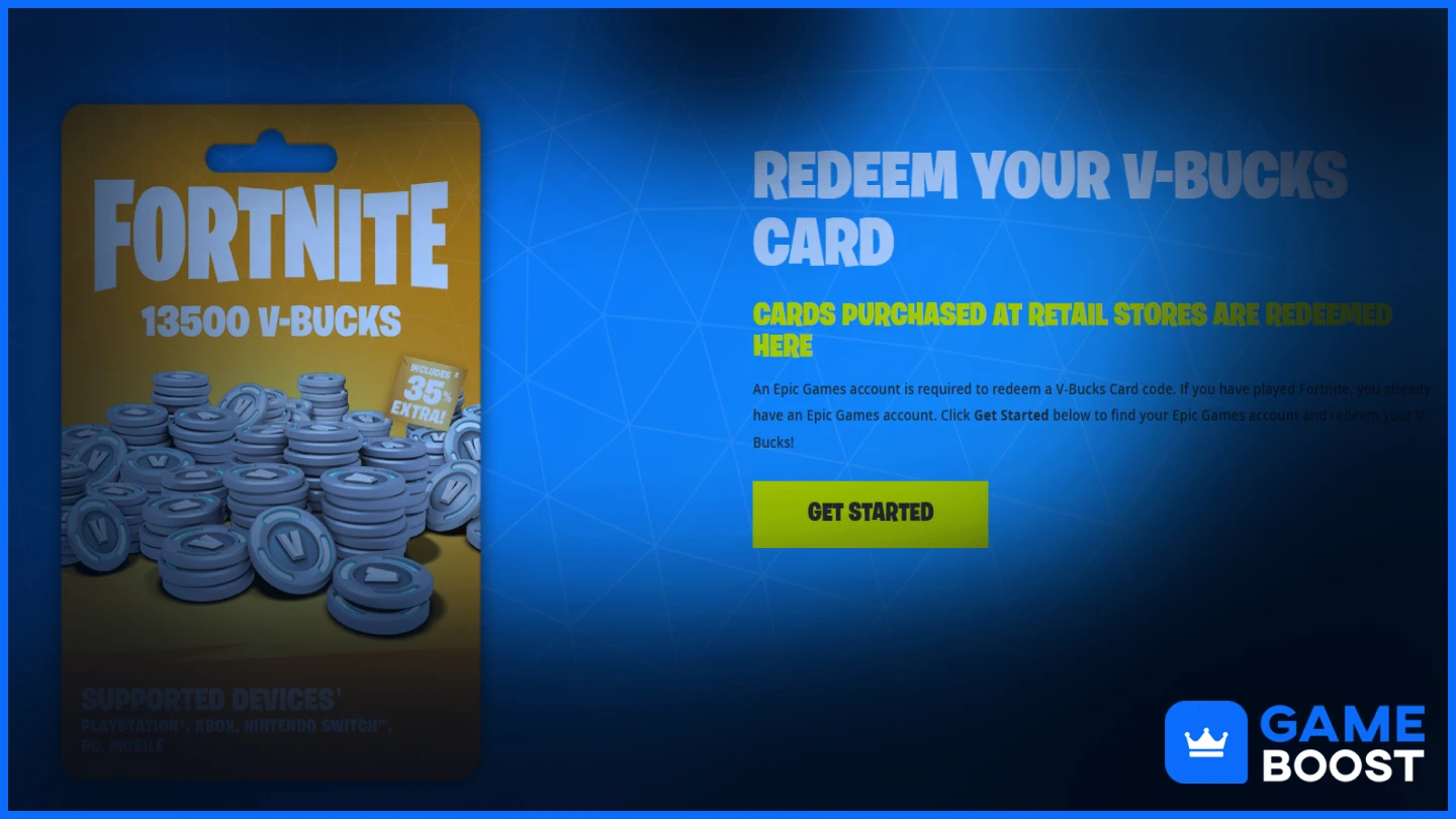 fortnite vbucks card