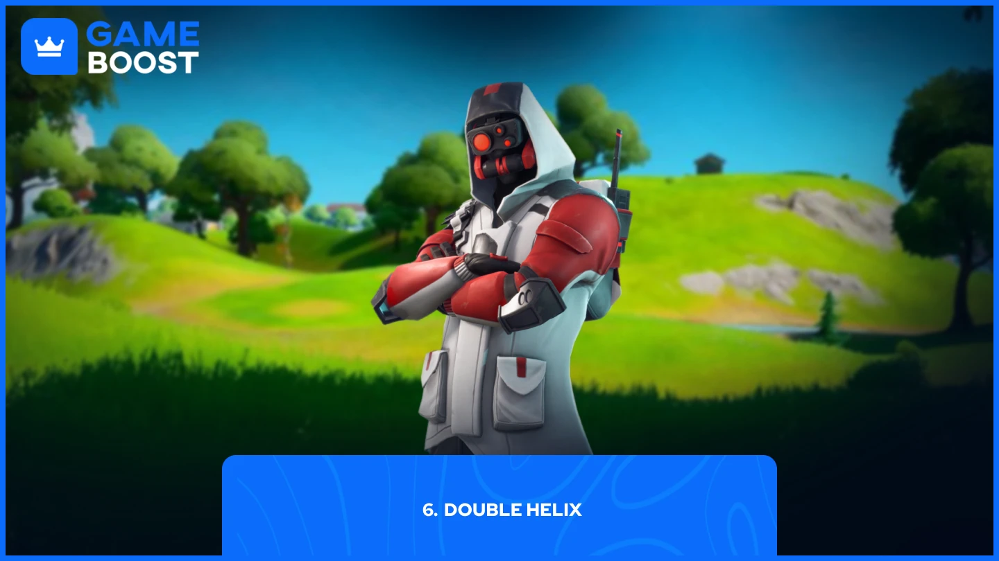 uma imagem do modelo do Double Helix no jogo