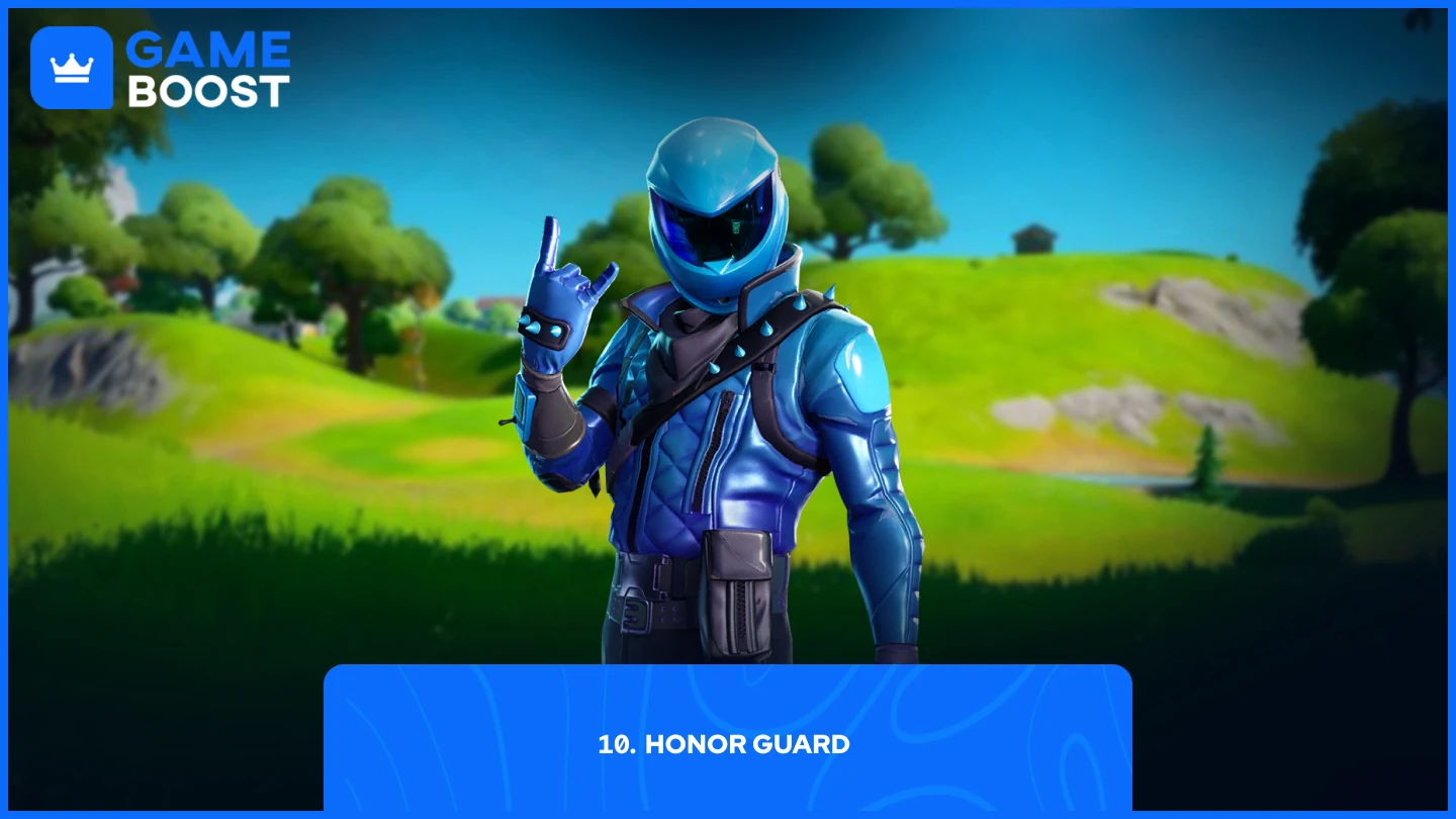 uma imagem do modelo in-game do Honor Guard