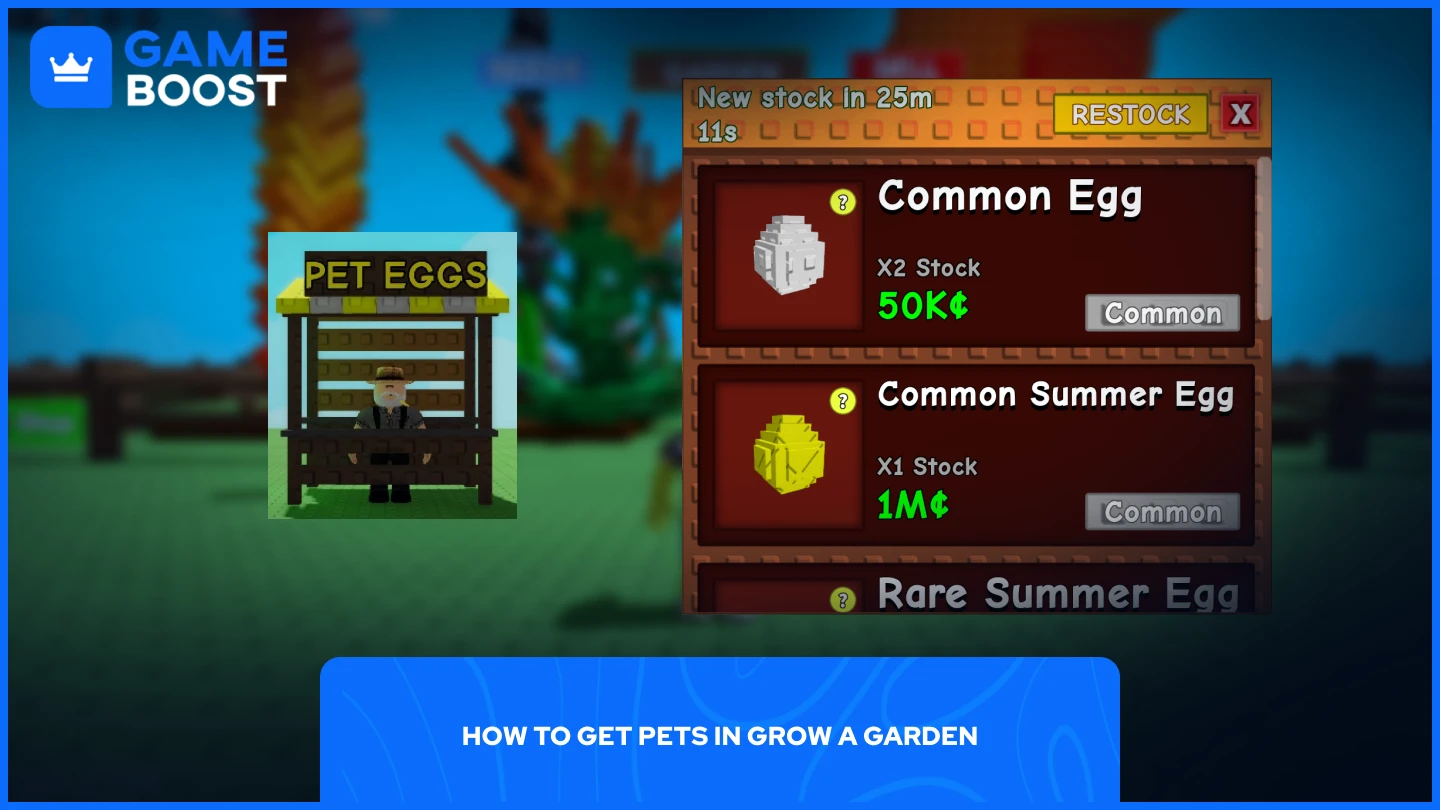 a picture of pet eggs shop