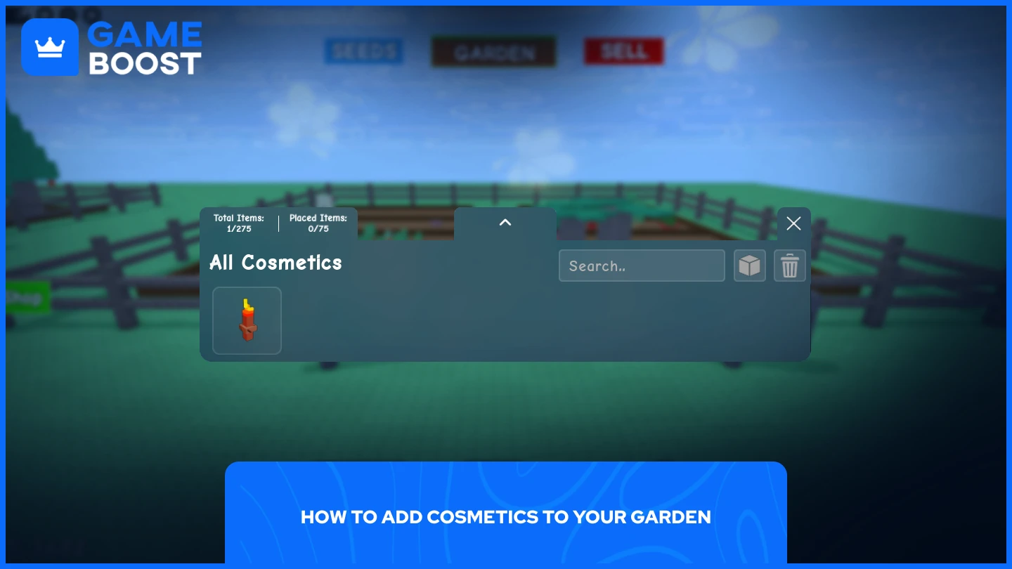 a picture of the cosmetics inventory in gag