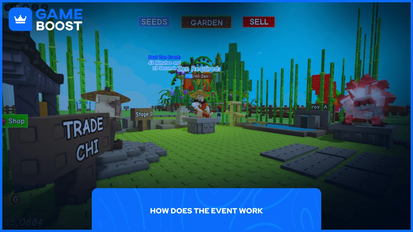 a picture of the new zen event