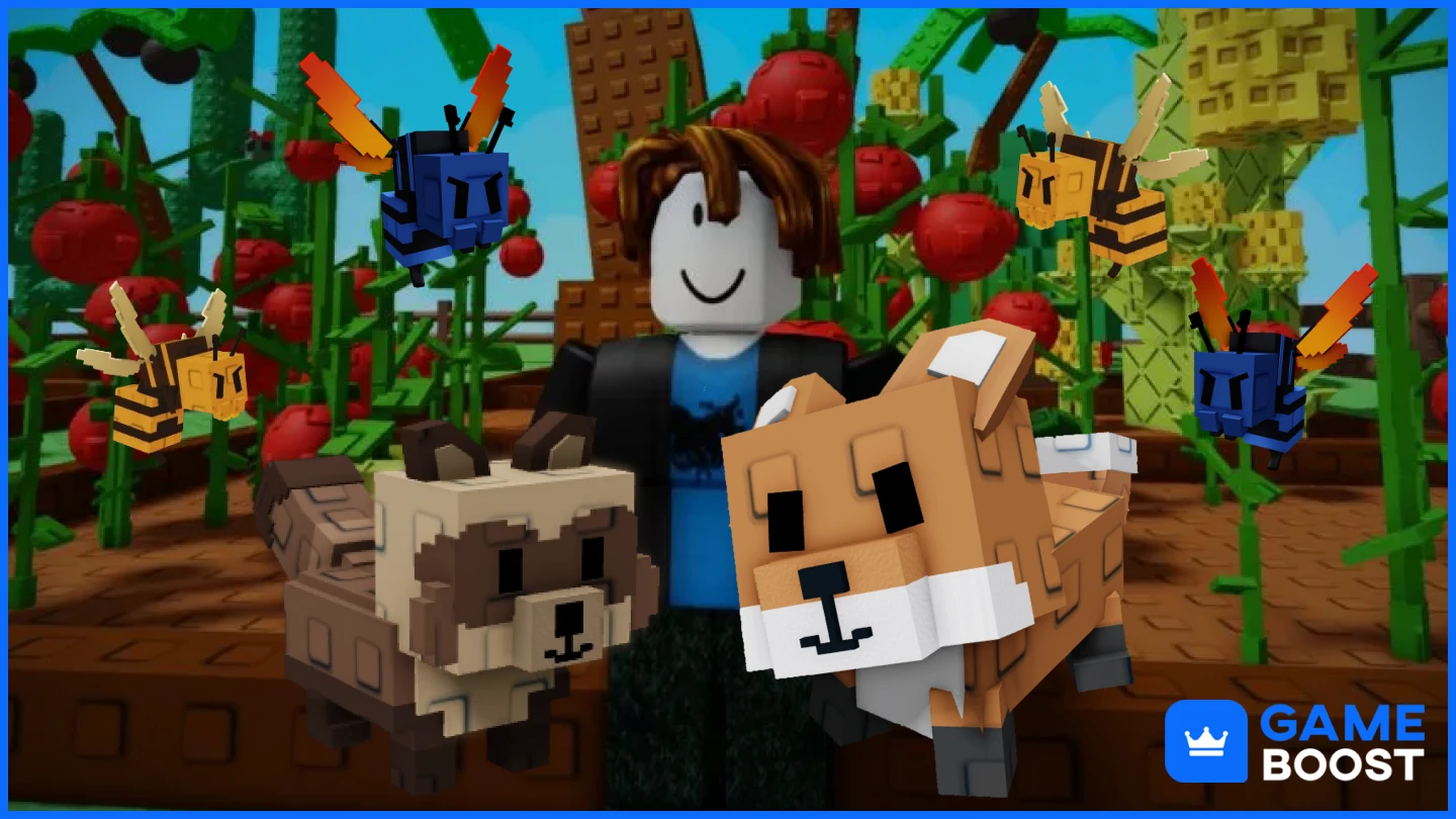 Grow a Garden-Rotfuchs und andere Pets
