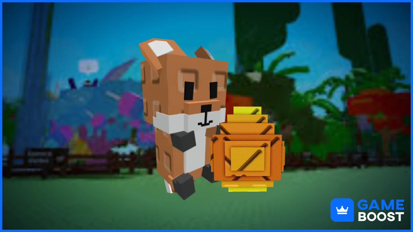 red fox grow a garden