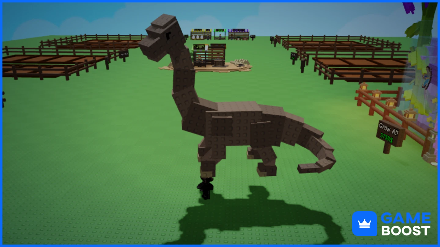 brontosaurus grow a garden