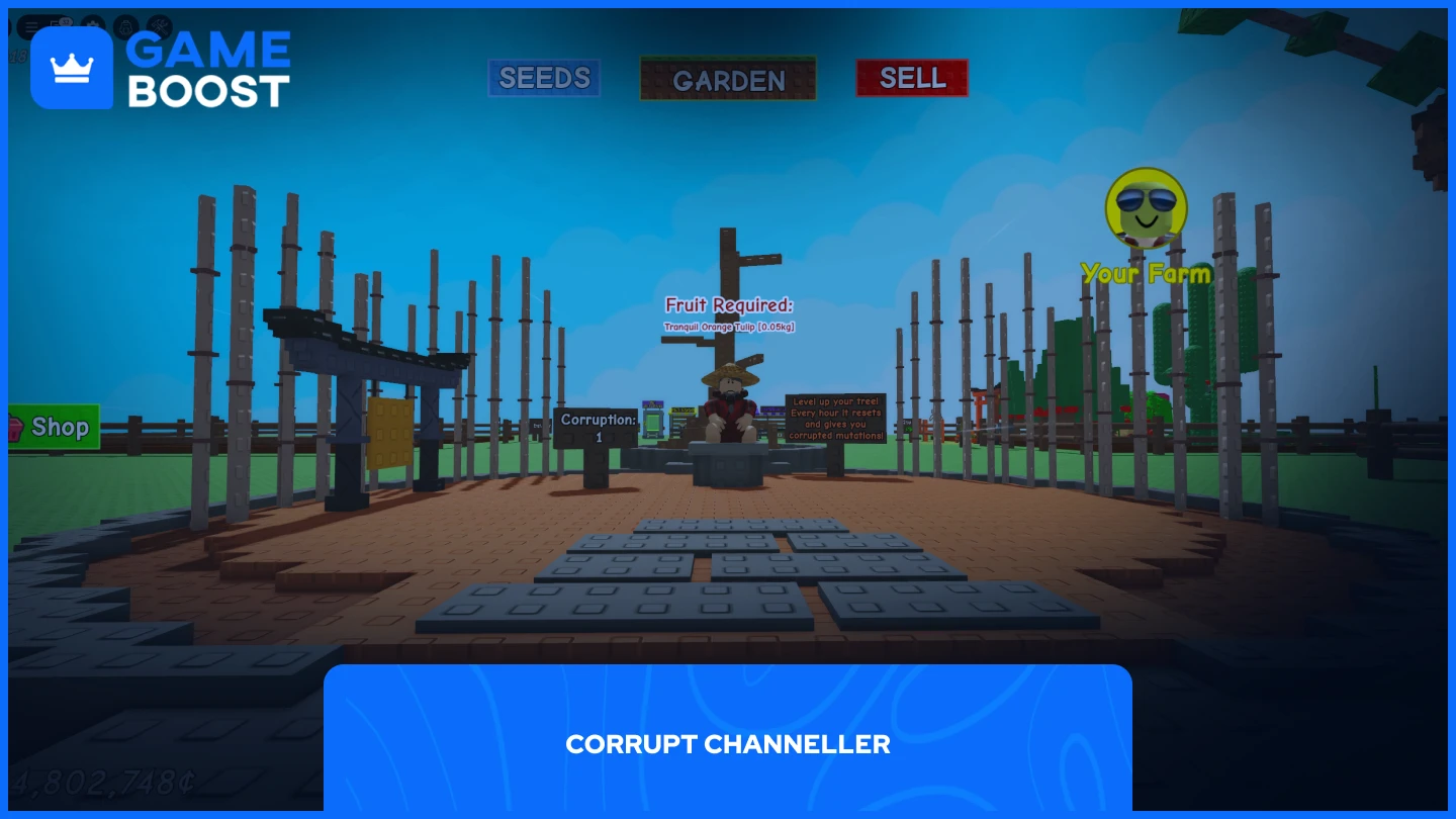 a picture of the Corrupt Channeller in grow a garden