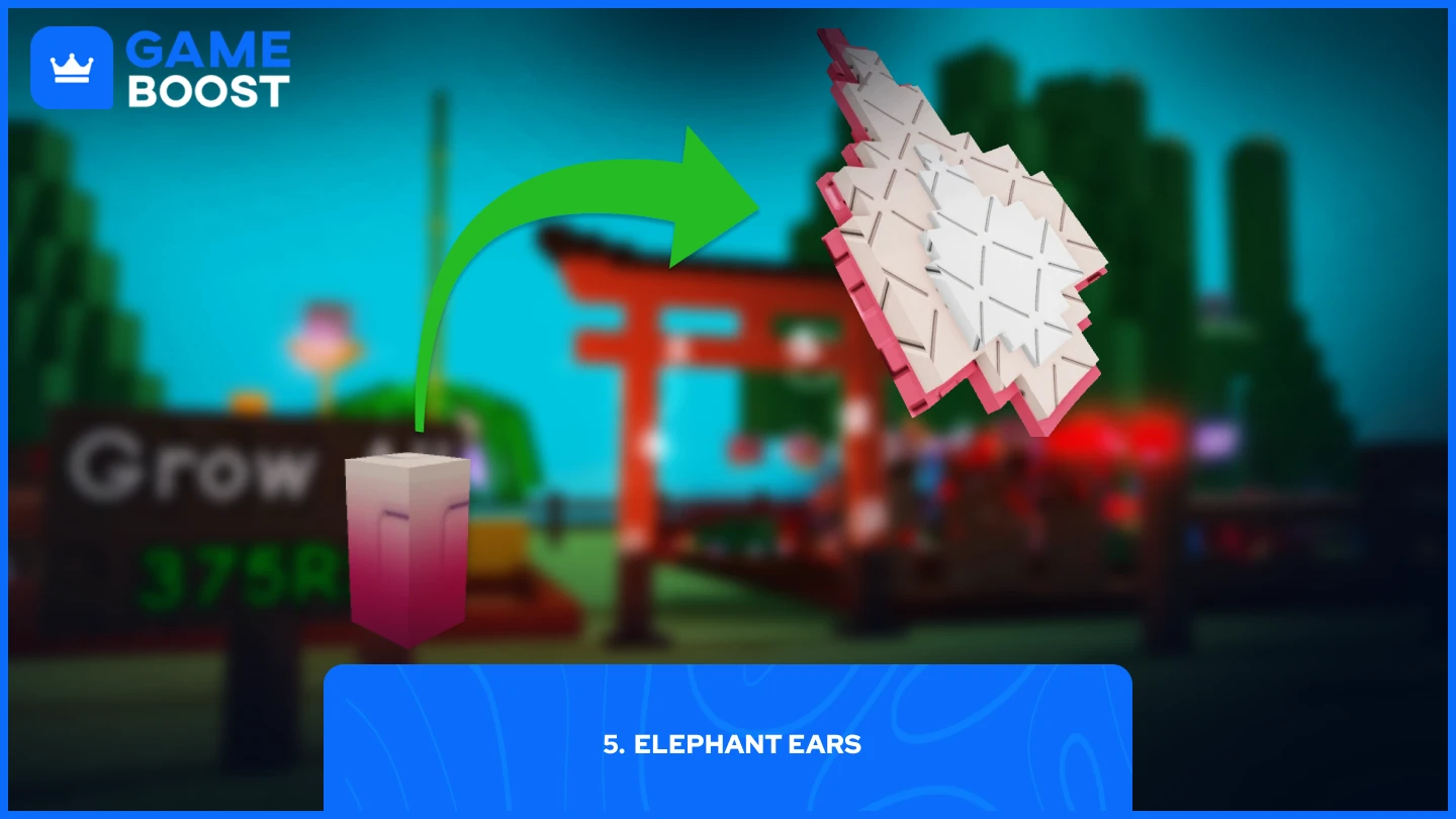 a picture of the Elephant Ears seed & plant