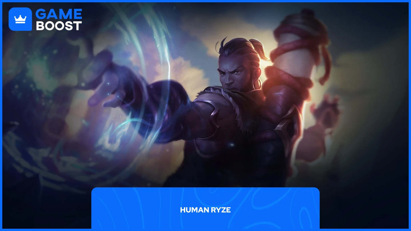 isang larawan ng Human Ryze splash art