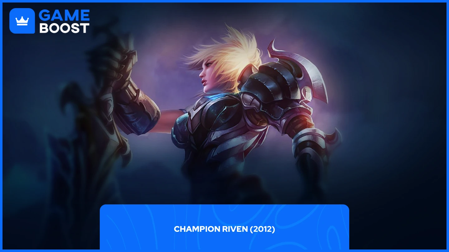 a picture of championship riven 2012