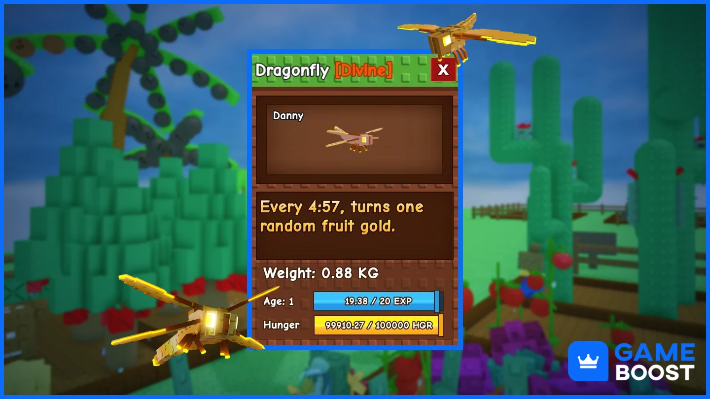 dragonfly grow a garden