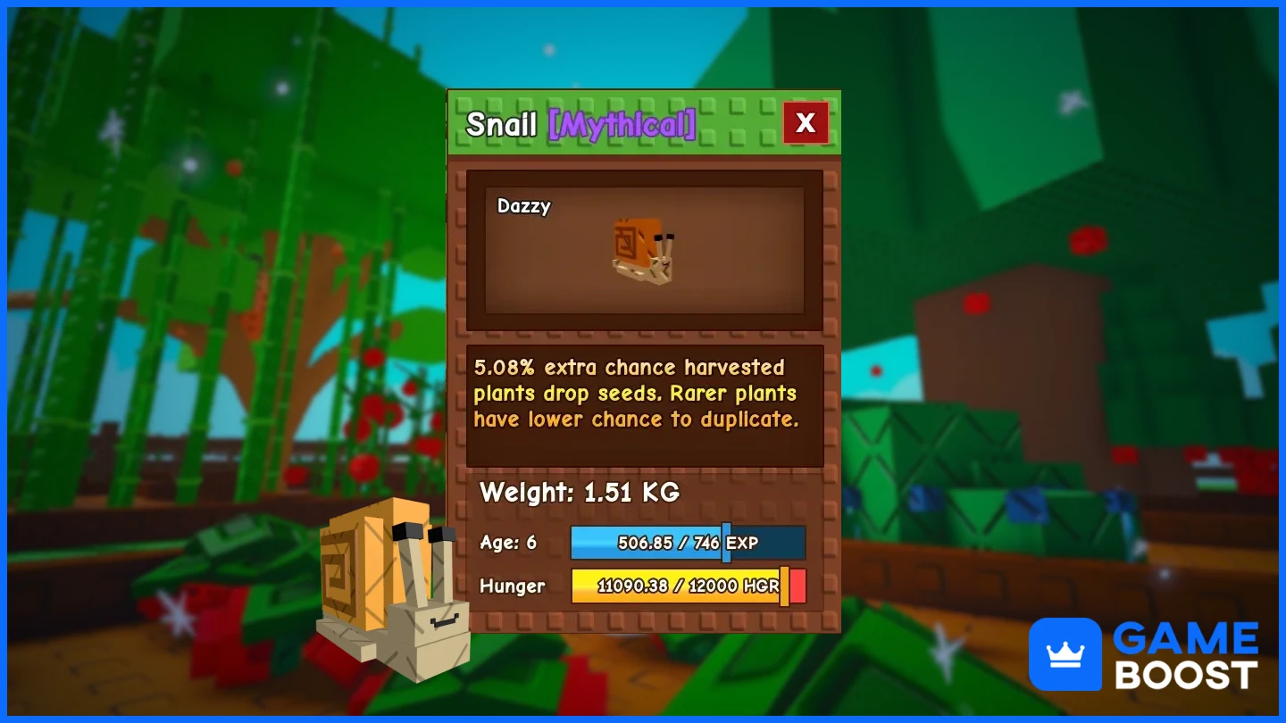 grow a garden snail