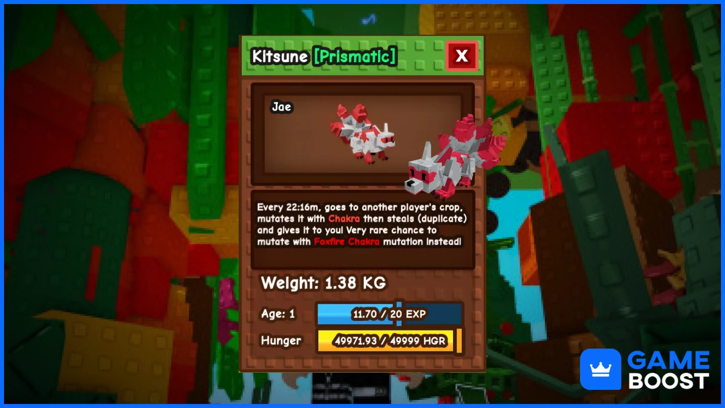 kitsune grow a garden