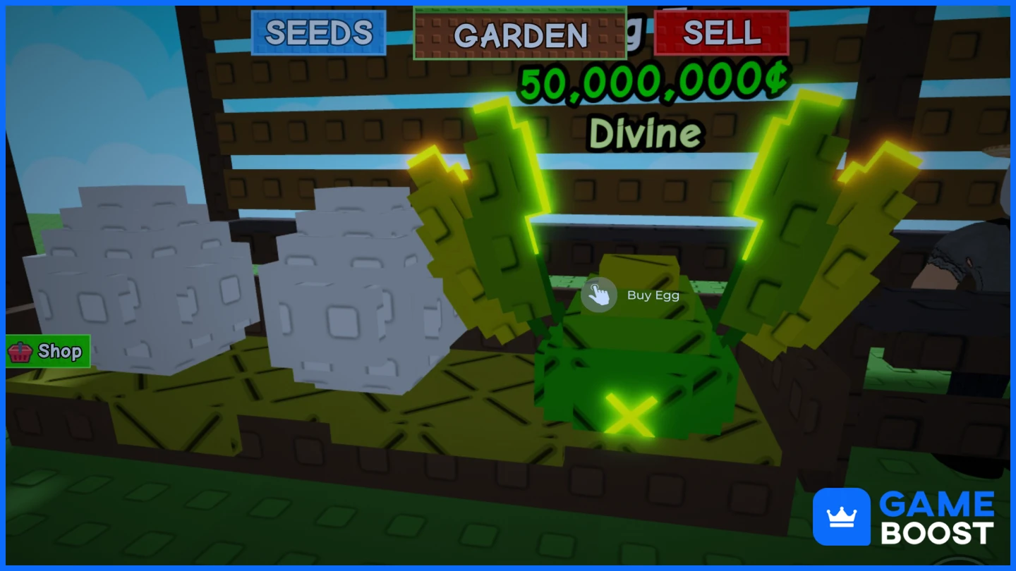 bug egg grow a garden