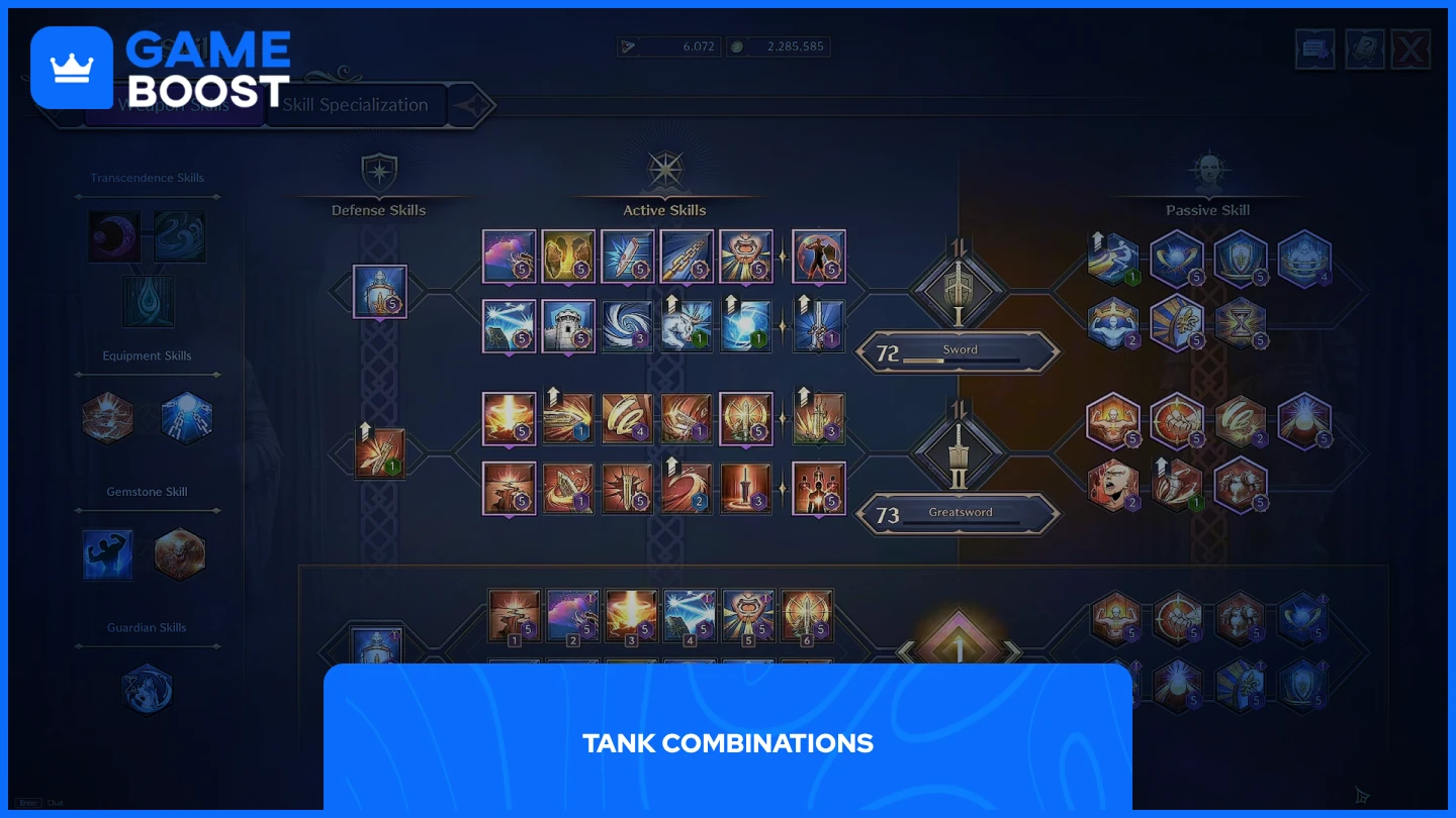 egy tank karakter képességei