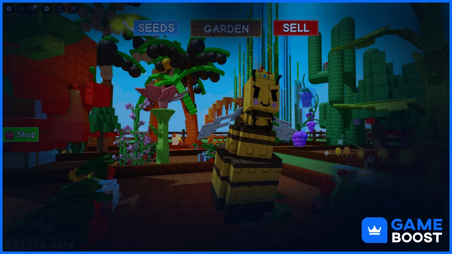 grow a garden queen bee