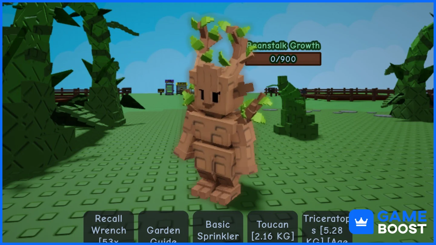 how to get spriggan grow a garden