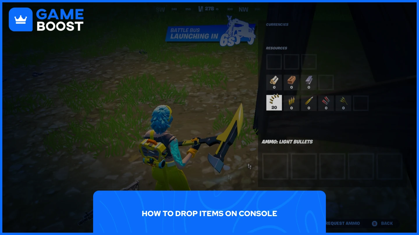 a picture of a player hovering ammo in fortnite
