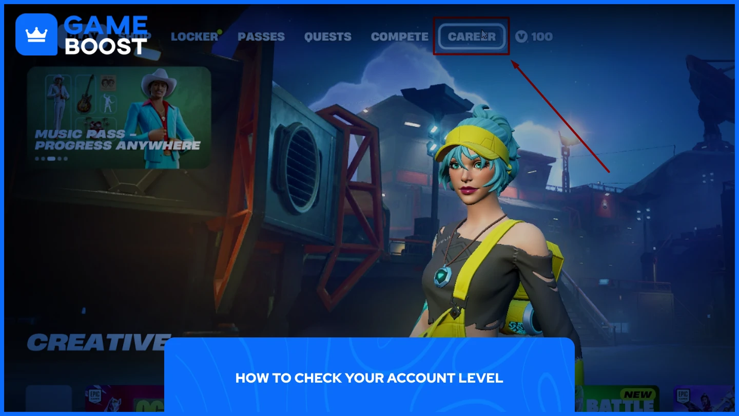 a picture of a character sitting in the lobby