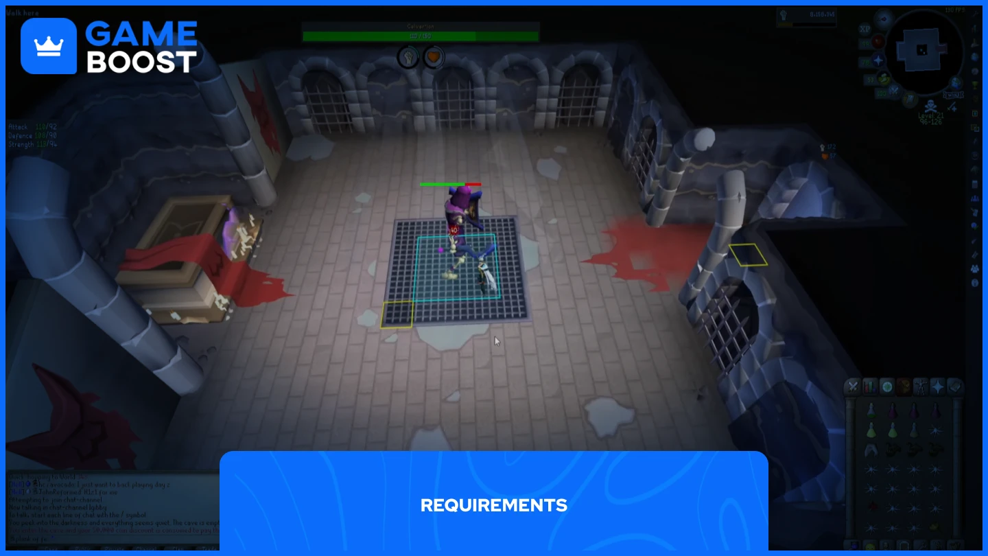 a picture of a player fighting Calvar'ion