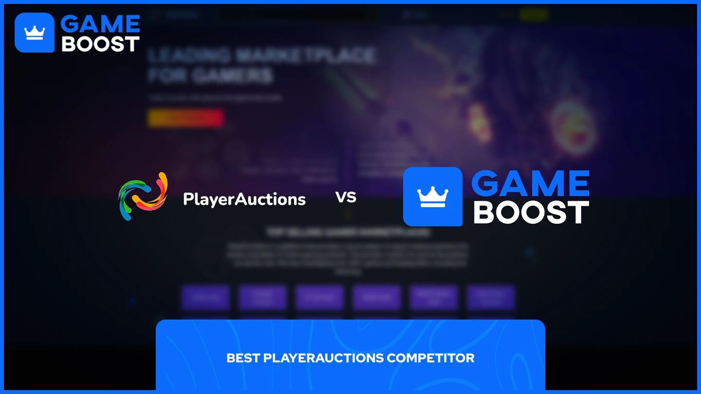 gameboost vs playerauctions バナー