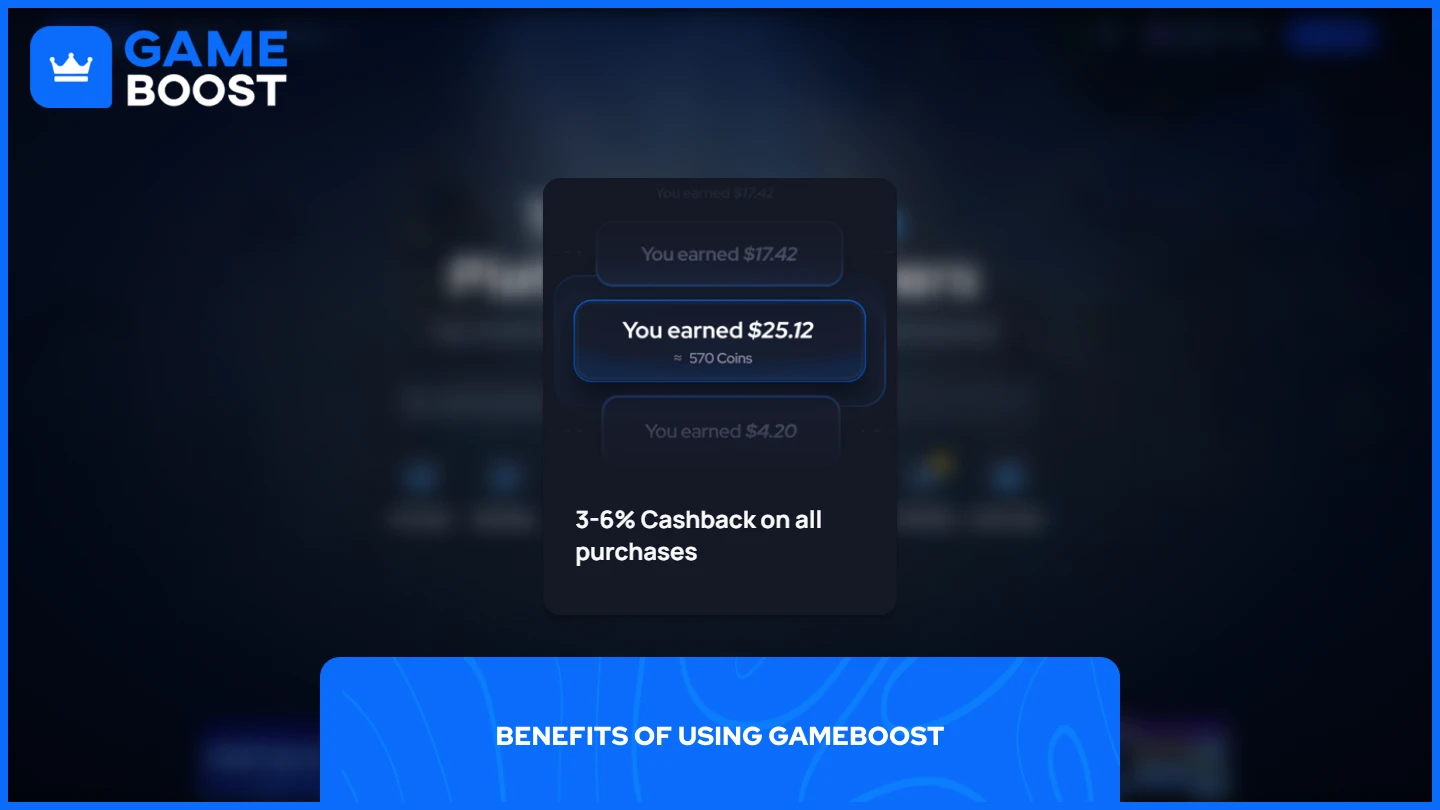 immagine del sistema cashback di gameboost