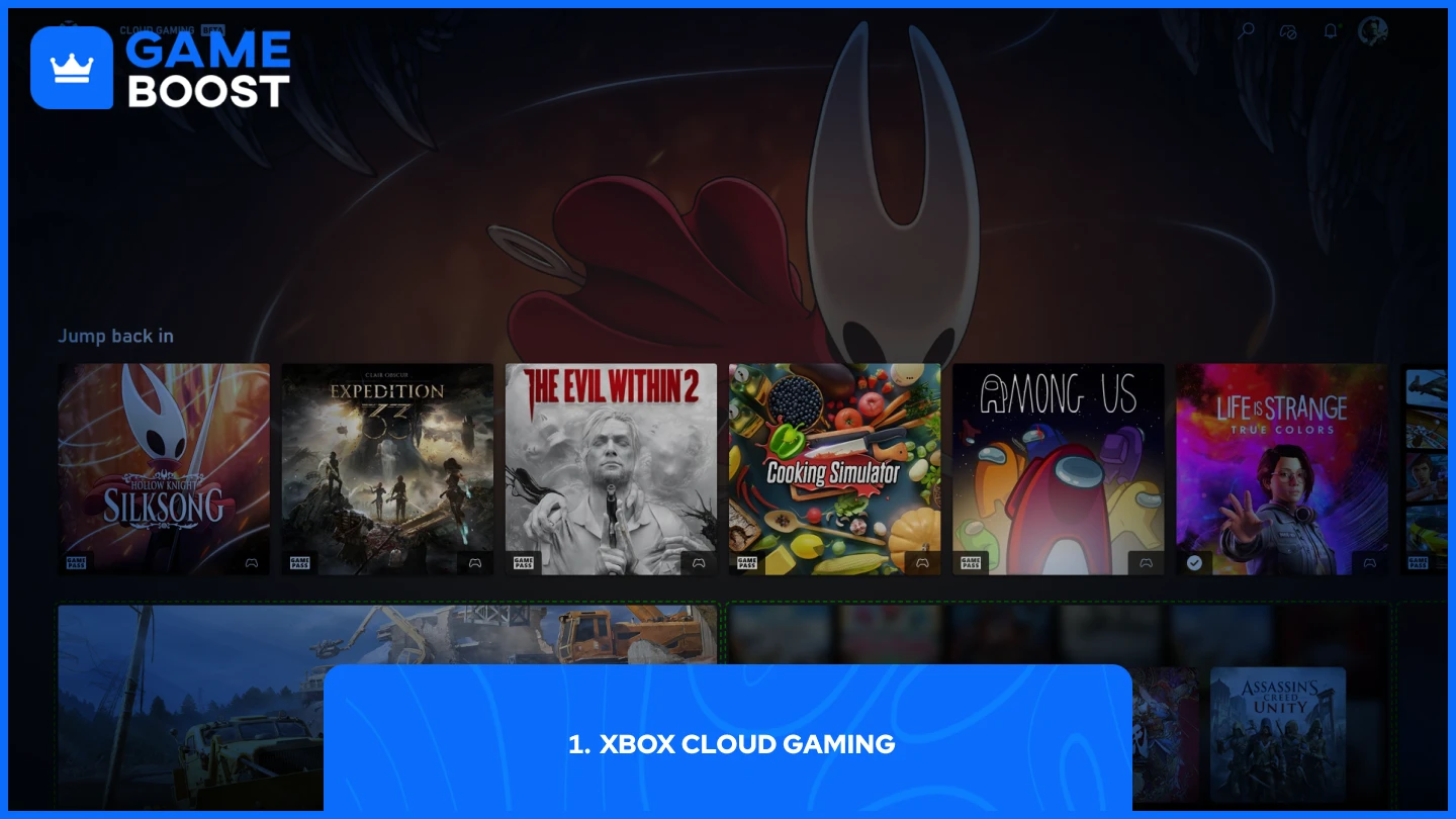 a picture of xbox cloud gaming