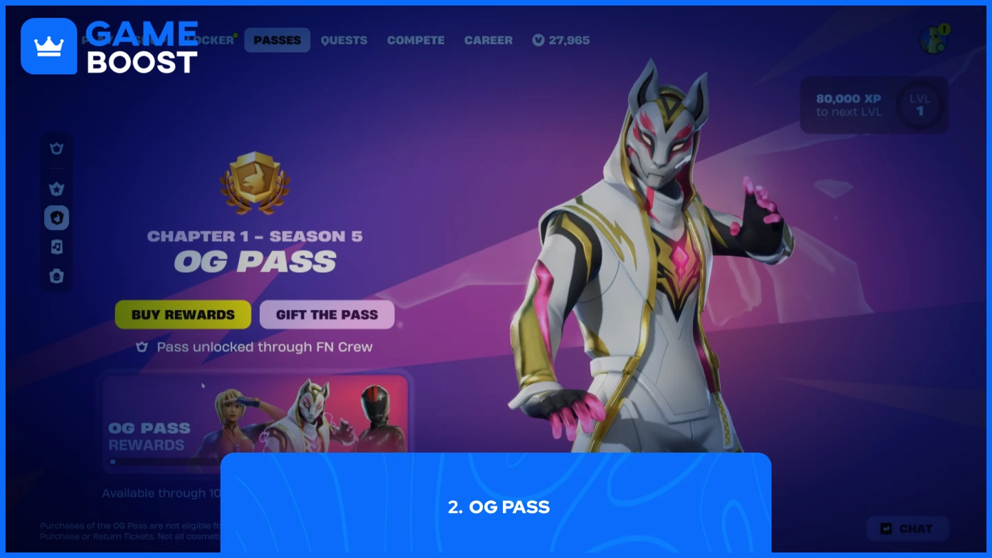 a picture of fortnite og pass