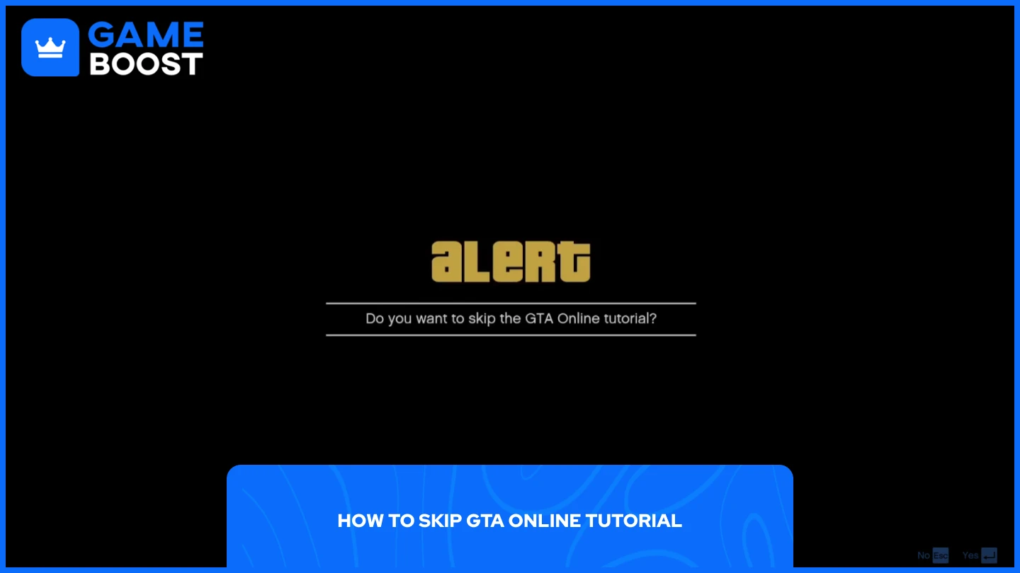 GTA Online 中跳过教程提醒的图片
