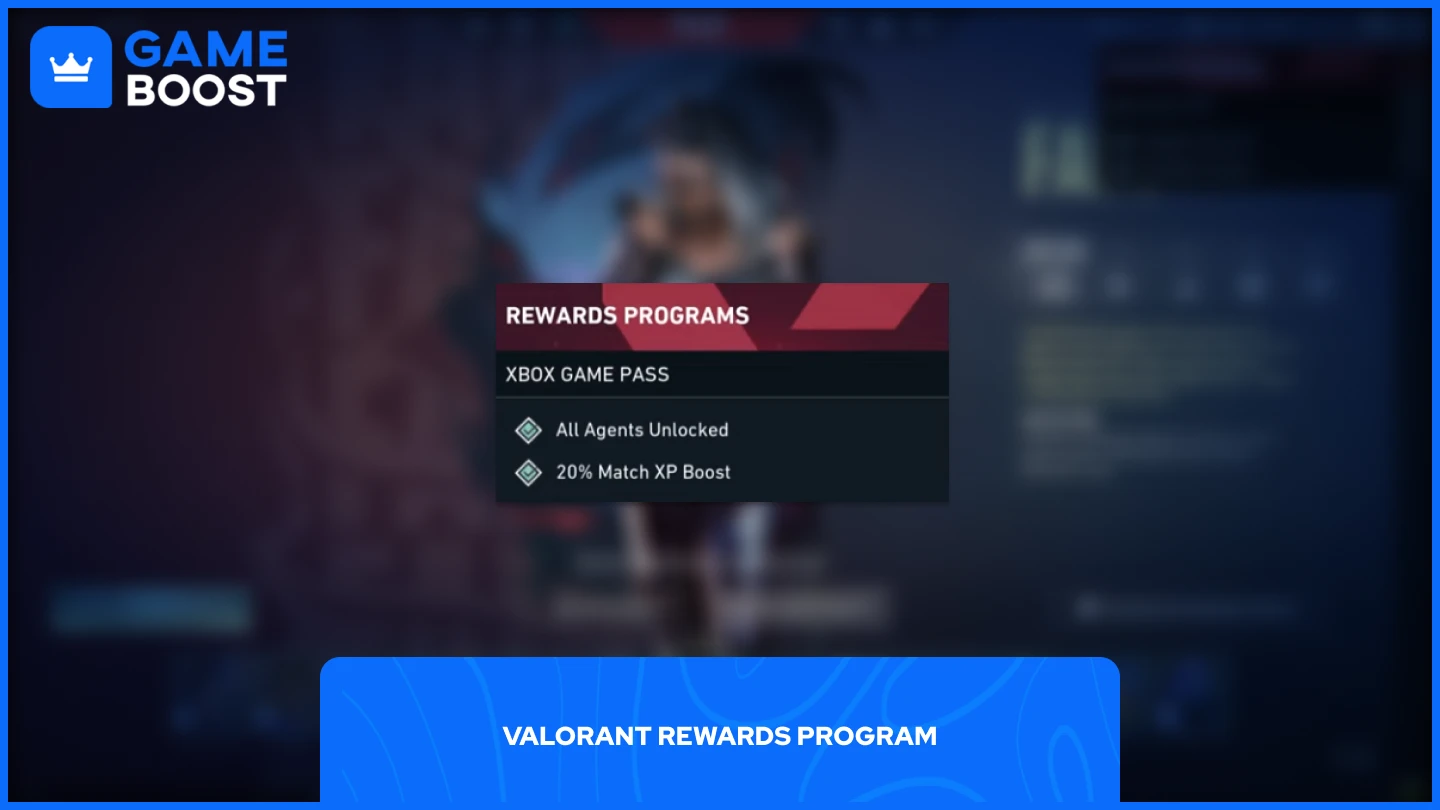 a picture of valorant rewards program