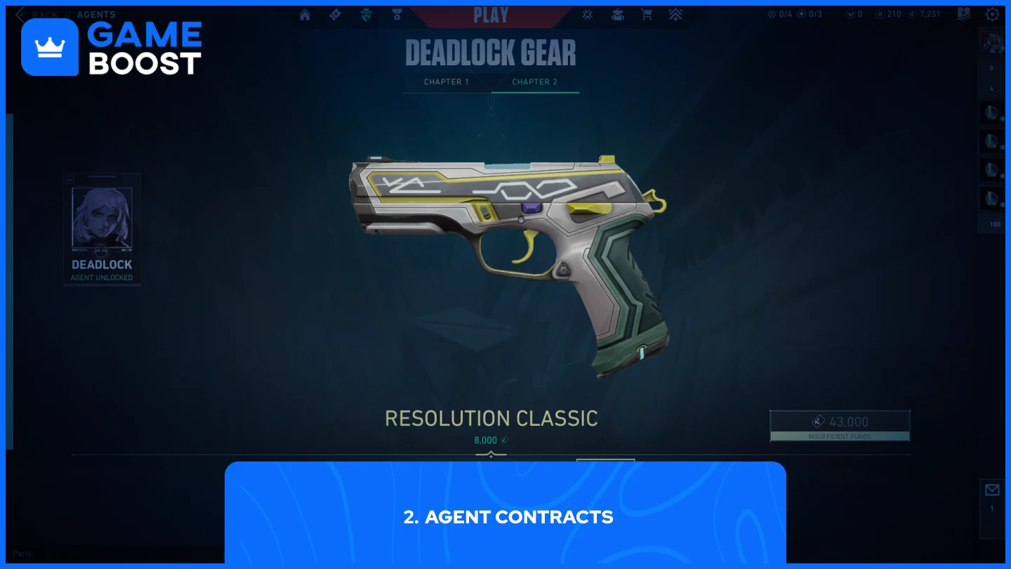ภาพของสัญญาเอเจนต์ deadlock