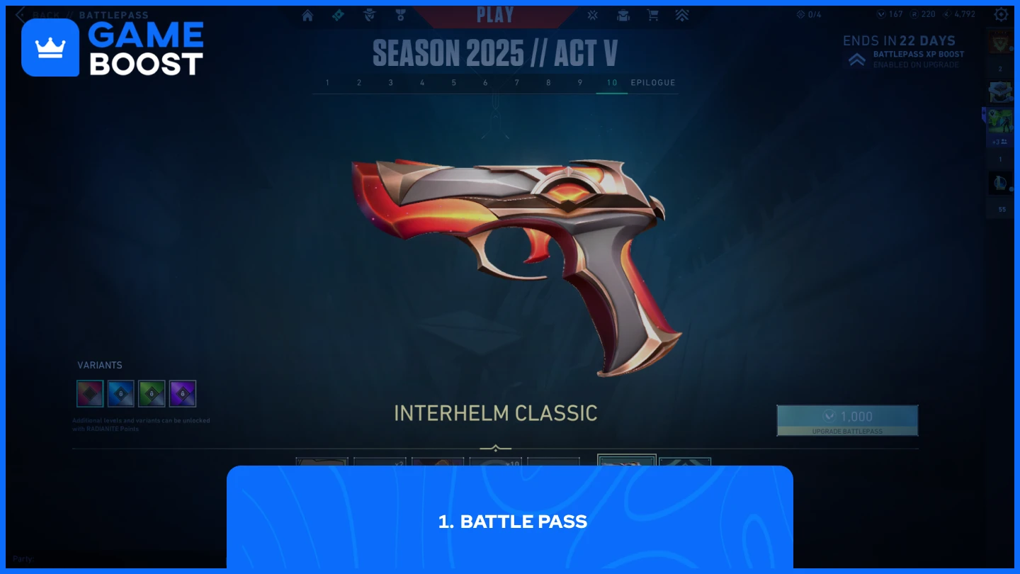 ภาพของ Valorant Season 2025 Act 5 Battle Pass