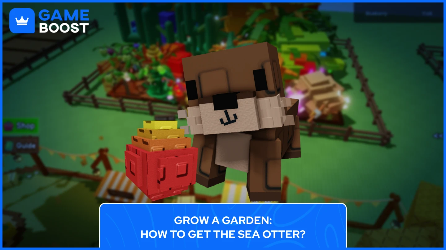 hvordan få tak i sea otter grow a garden