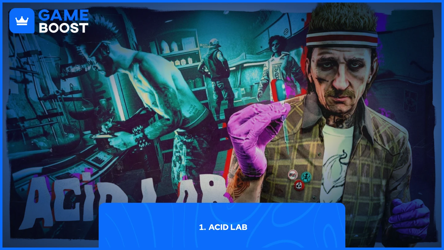 a picture of acid lab promotion image