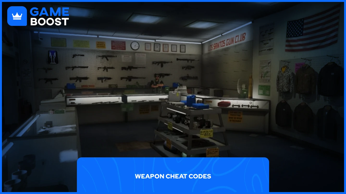 a picture of the Ammu-Nation shop