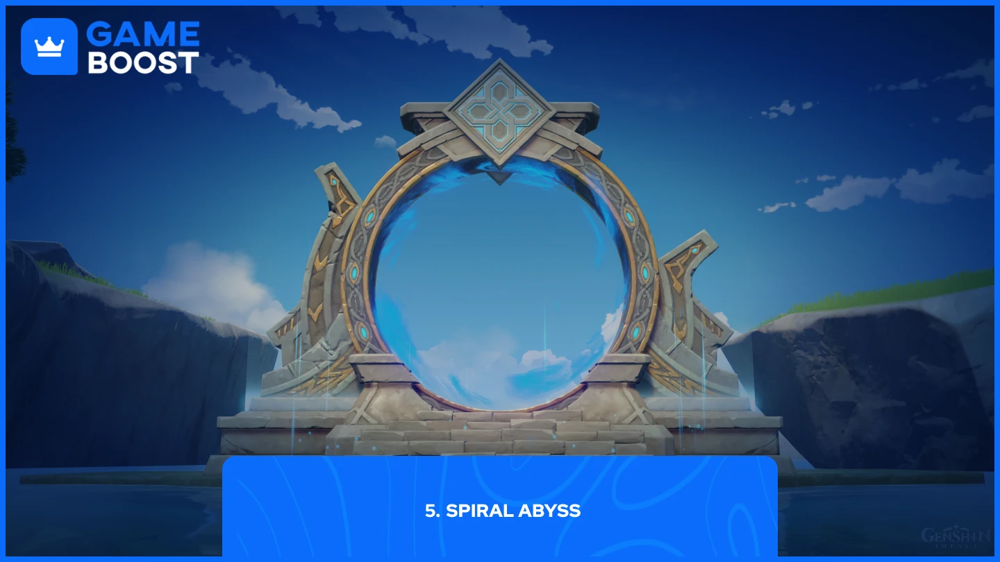 a picture of the Spiral Abyss in genshin impact