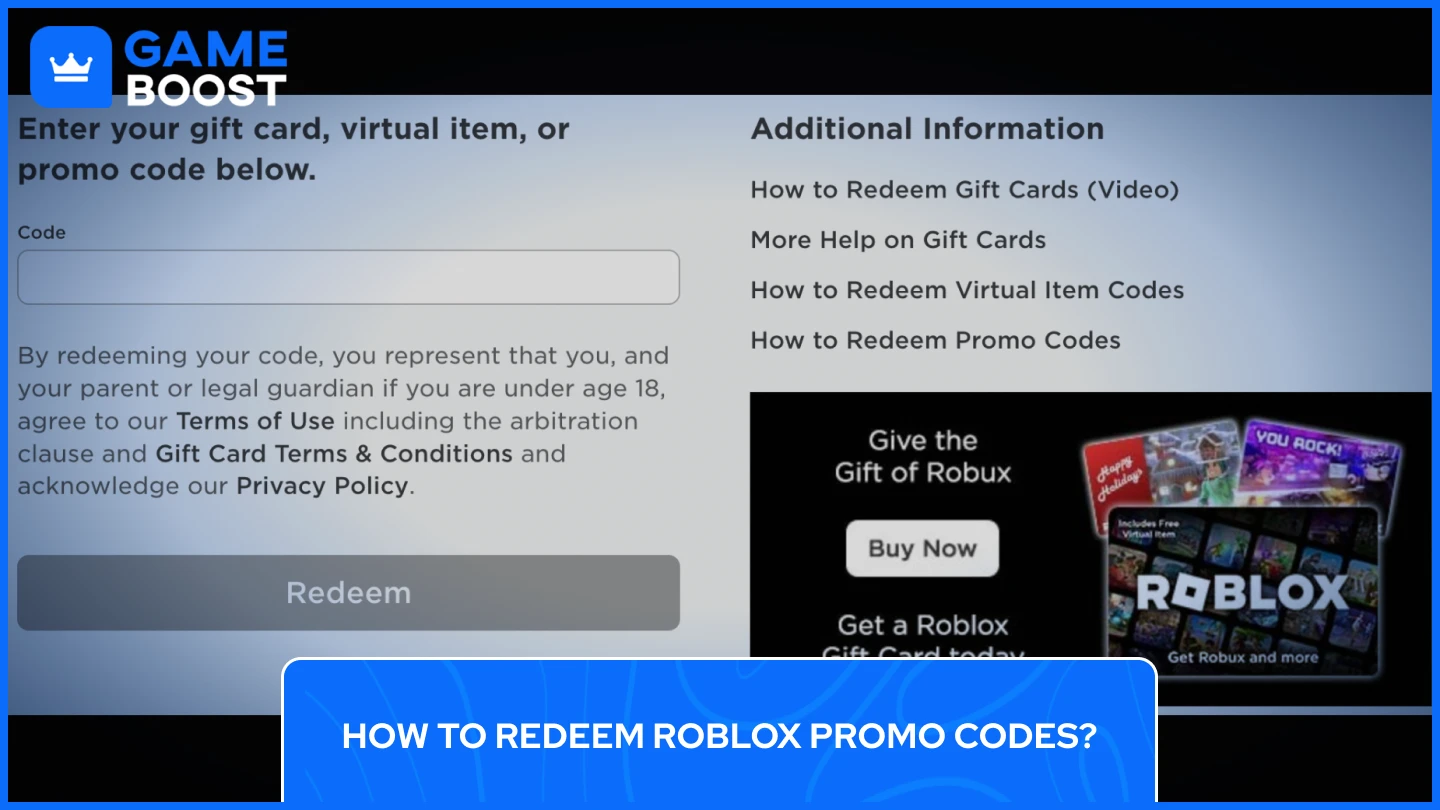 how to redeem roblox codes